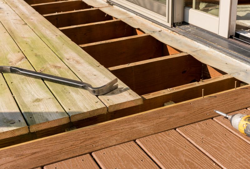Close-up of Deck Materials